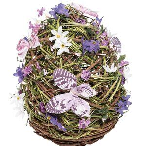 Large Lavender Egg Figurine